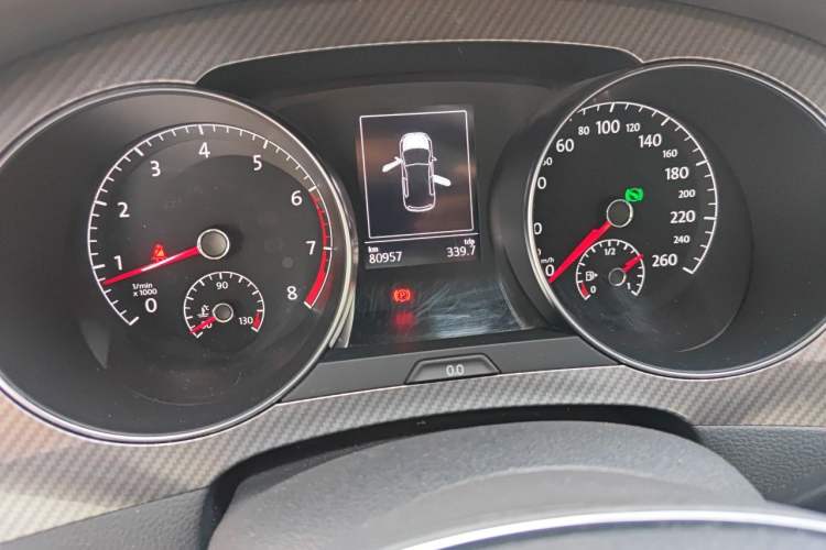 Used Volkswagen Golf Sportsvan 2020 280TSI Automatic Curious Model Odometer Close Up