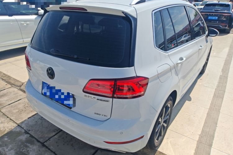 Used Volkswagen Golf Sportsvan 2020 280TSI Automatic Curious Model Rear Right 45 Deg