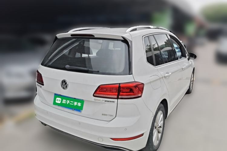 Used Volkswagen Golf Sportsvan 2020 280TSI Automatic Curious Model Rear Right 45 Deg