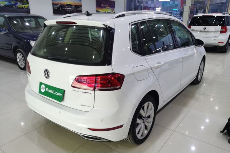 Used Volkswagen Golf Sportsvan 2020 280TSI Automatic Sentinel Edition Rear Right 45 Deg