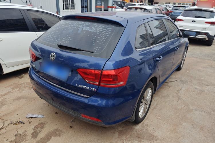 Used Volkswagen Gran Lavida 2013 1.4 TSI Automatic Comfort Model Rear Right 45 Deg