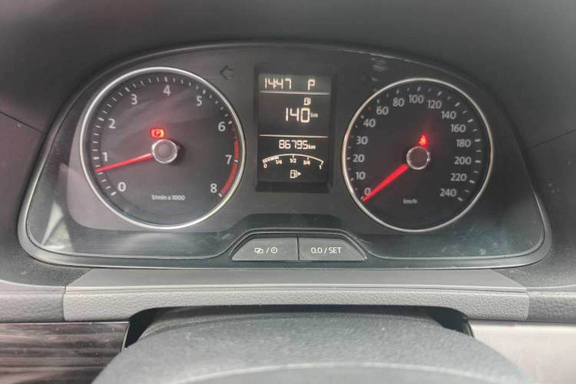 Used Volkswagen Gran Lavida 2013 1.6L Automatic Comfort Model Instrument Cluster