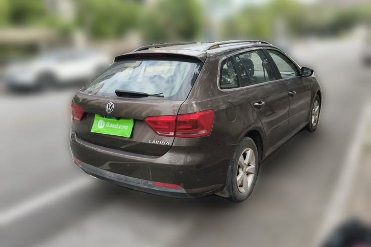 Used Volkswagen Gran Lavida 2013 1.6L Automatic Fashion Model Rear Right 45 Deg