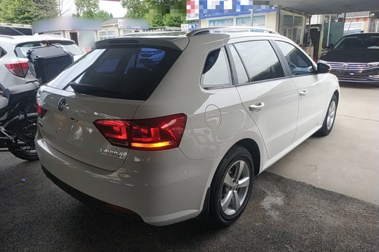 Used Volkswagen Gran Lavida 2013 1.6L Automatic Fashion Model Rear Right 45 Deg