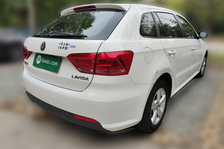 Used Volkswagen Gran Lavida 2013 1.6L Automatic Fashion Model Rear Right 45 Deg