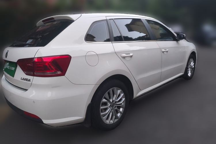 Used Volkswagen Gran Lavida 2013 1.6L Automatic Luxury Model Rear Right 45 Deg