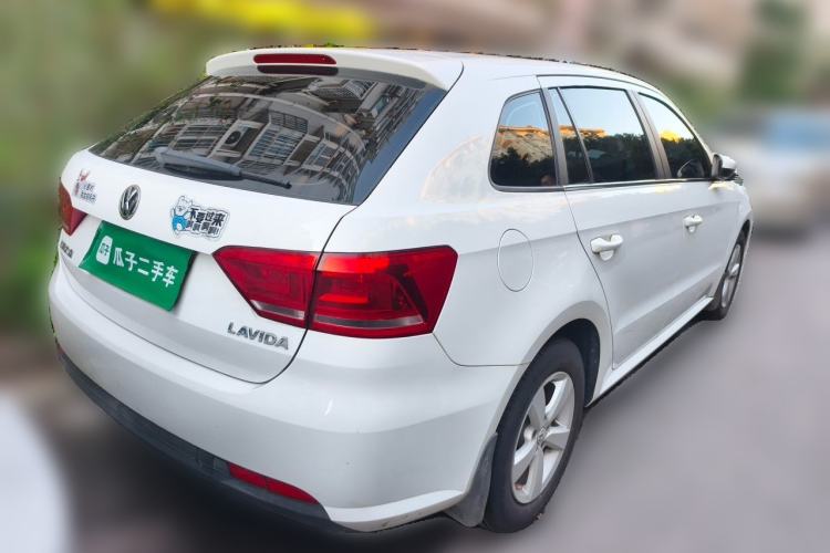 Used Volkswagen Gran Lavida 2013 1.6L Automatic Fashion Model Rear Right 45 Deg