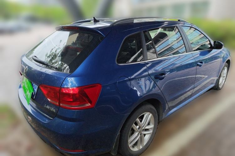 Used Volkswagen Gran Lavida 2015 1.6L Automatic Comfort Edition Rear Right 45 Deg