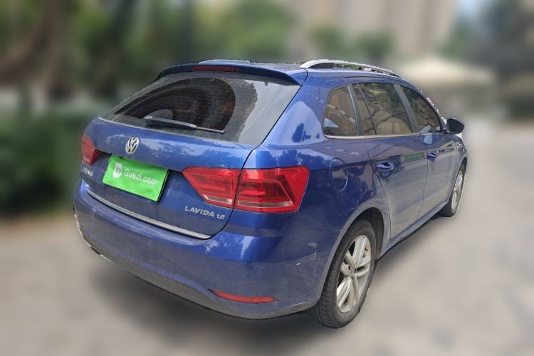 Used Volkswagen Gran Lavida 2015 1.6L Automatic Comfort Edition Rear Right 45 Deg