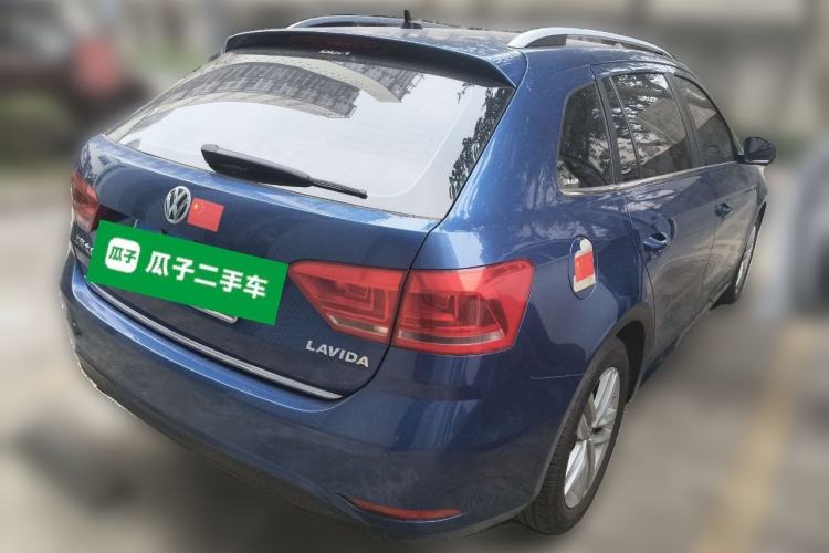 Used Volkswagen Gran Lavida 2015 1.6L Automatic Comfort Edition Rear Right 45 Deg