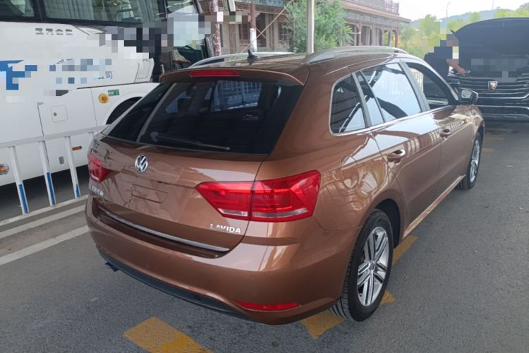 Used Volkswagen Gran Lavida 2015 1.6L Automatic Comfort Edition Rear Right 45 Deg