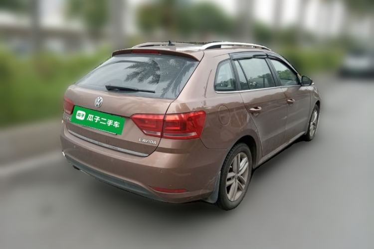 Used Volkswagen Gran Lavida 2015 1.6L Automatic Comfort Edition Rear Right 45 Deg