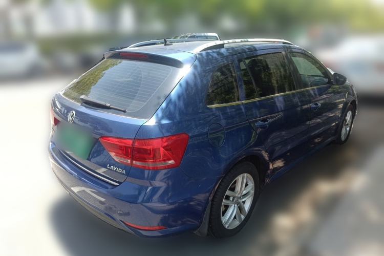 Used Volkswagen Gran Lavida 2015 1.6L Automatic Comfort Edition Rear Right 45 Deg