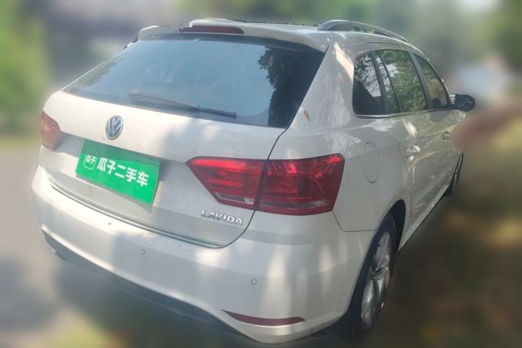 Used Volkswagen Gran Lavida 2015 1.6L Automatic Comfort Edition Rear Right 45 Deg
