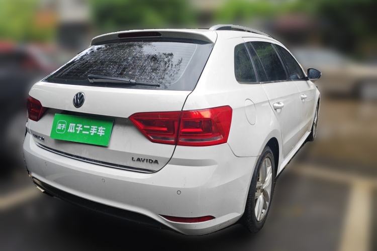 Used Volkswagen Gran Lavida 2015 1.6L Automatic Comfort Edition Rear Right 45 Deg