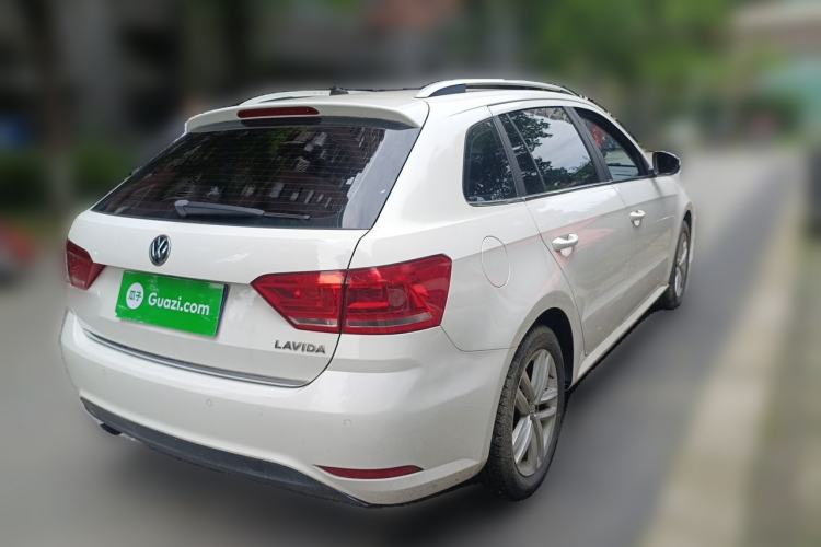 Used Volkswagen Gran Lavida 2015 1.6L Manual Comfort Edition Rear Right 45 Deg