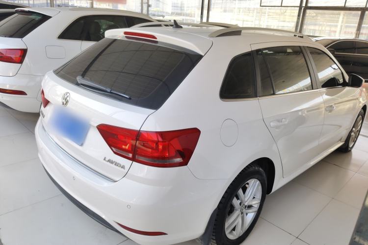 Used Volkswagen Gran Lavida 2015 1.6L Automatic Comfort Edition Rear Right 45 Deg