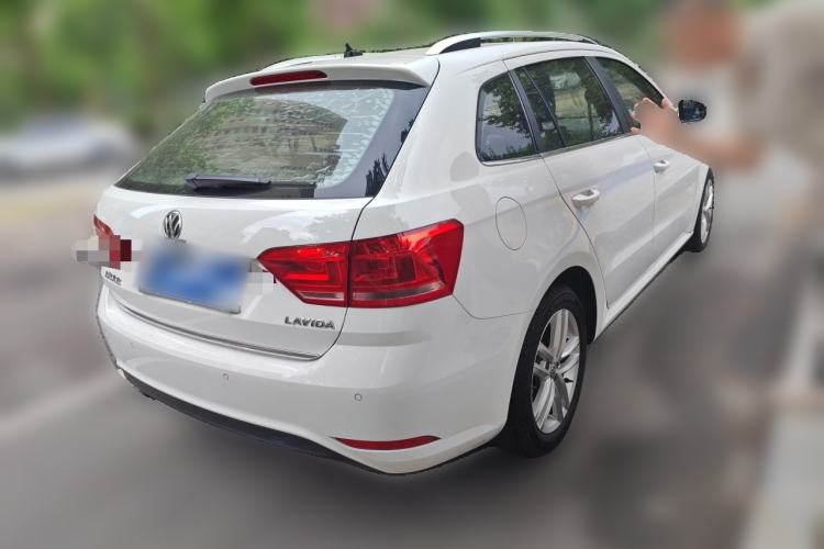 Used Volkswagen Gran Lavida 2015 1.6L Automatic Comfort Edition Rear Right 45 Deg
