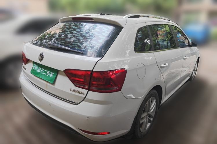 Used Volkswagen Gran Lavida 2015 1.6L Automatic Comfort Edition Rear Right 45 Deg