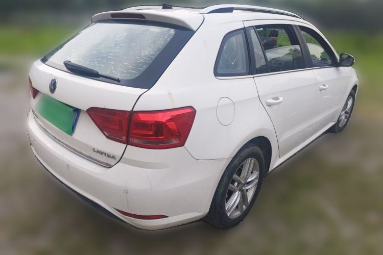 Used Volkswagen Gran Lavida 2015 1.6L Manual Comfort Edition Rear Right 45 Deg