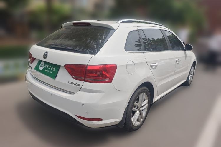 Used Volkswagen Gran Lavida 2015 1.6L Automatic Comfort Edition Rear Right 45 Deg