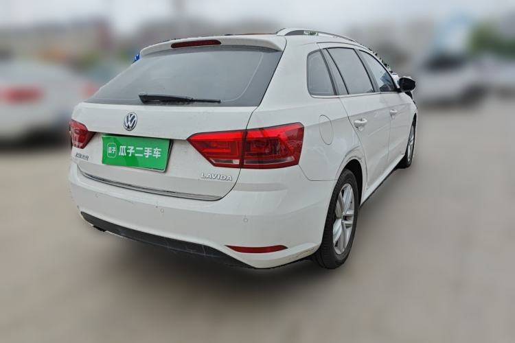 Used Volkswagen Gran Lavida 2015 1.6L Automatic Comfort Edition Rear Right 45 Deg