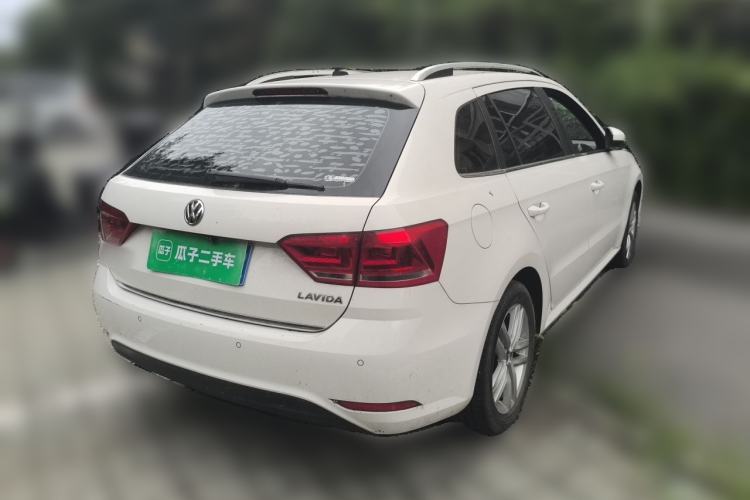 Used Volkswagen Gran Lavida 2015 1.6L Automatic Comfort Edition Rear Right 45 Deg