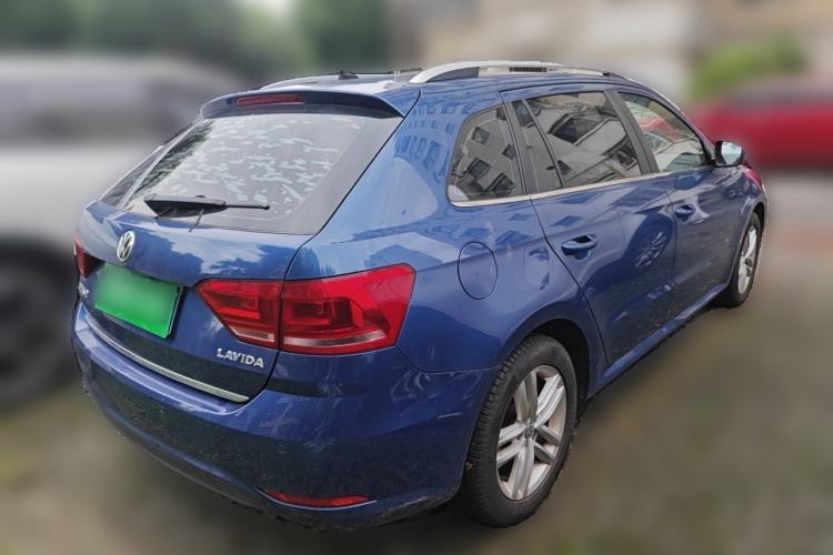 Used Volkswagen Gran Lavida 2017 1.6L Automatic Comfort Edition Rear Right 45 Deg