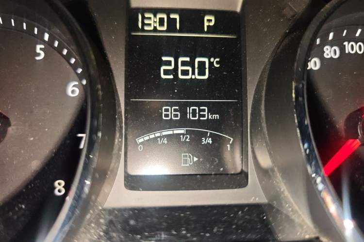 Used Volkswagen Gran Lavida 2017 230TSI DSG Comfort Edition Odometer Close Up