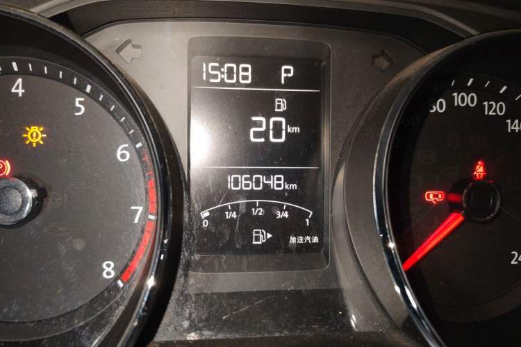 Used Volkswagen Gran Lavida 2017 180TSI DSG Comfort Edition Odometer Close Up