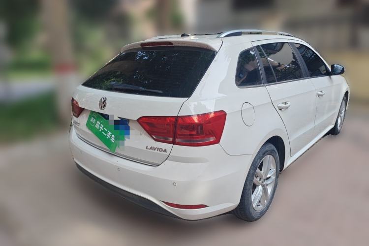 Used Volkswagen Gran Lavida 2017 1.6L Automatic Comfort Edition Rear Right 45 Deg