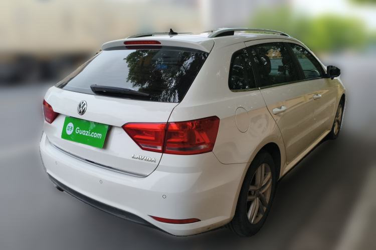 Used Volkswagen Gran Lavida 2017 1.6L Automatic Comfort Edition Rear Right 45 Deg
