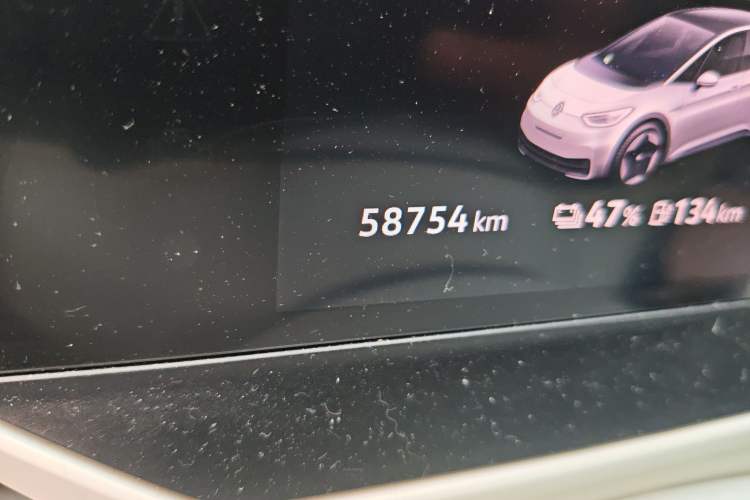 Used Volkswagen ID.3 2021 1st Edition ID. First Impression Edition Odometer Close Up