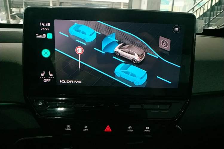 Used Volkswagen ID.3 2021 Pro Smart Edition Audio And AC Panel