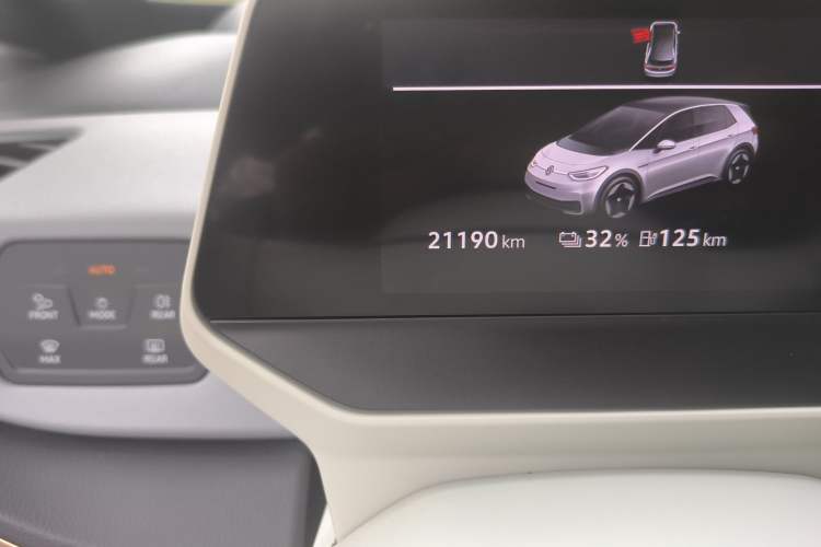 Used Volkswagen ID.3 2021 1st Edition ID. First Impression Edition Odometer Close Up
