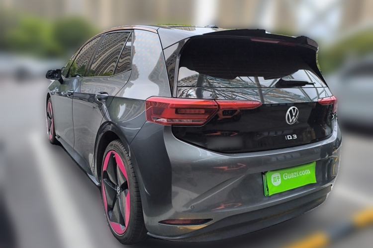 Used Volkswagen ID.3 2021 Pro Smart Edition Rear Left 45 Deg
