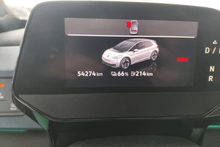 Used Volkswagen ID.3 2021 Pro Smart Edition Odometer Close Up