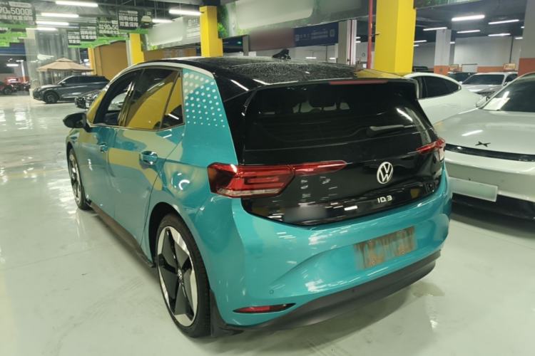 Used Volkswagen ID.3 2021 Pure Edition Rear Left 45 Deg
