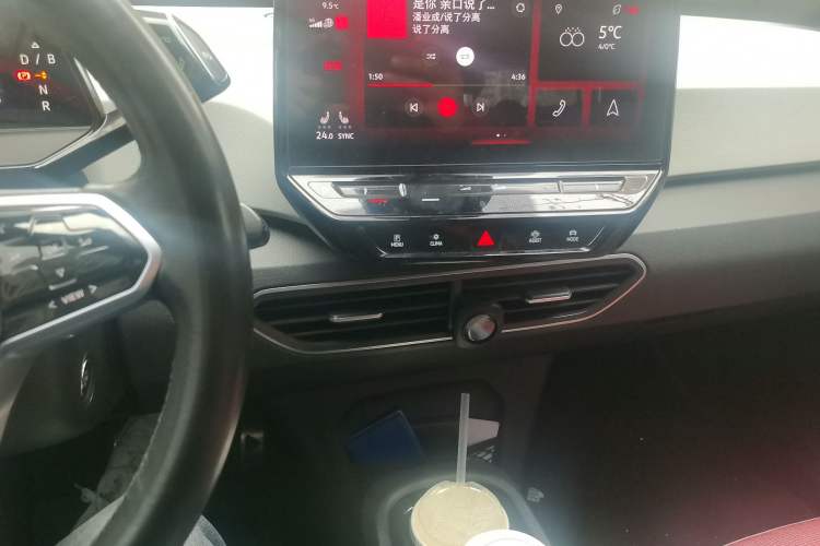 Used Volkswagen ID.3 2021 Pro Smart Edition Audio And AC Panel