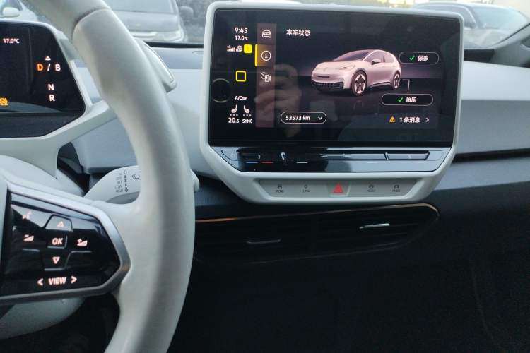 Used Volkswagen ID.3 2021 Pro Smart Edition Audio And AC Panel