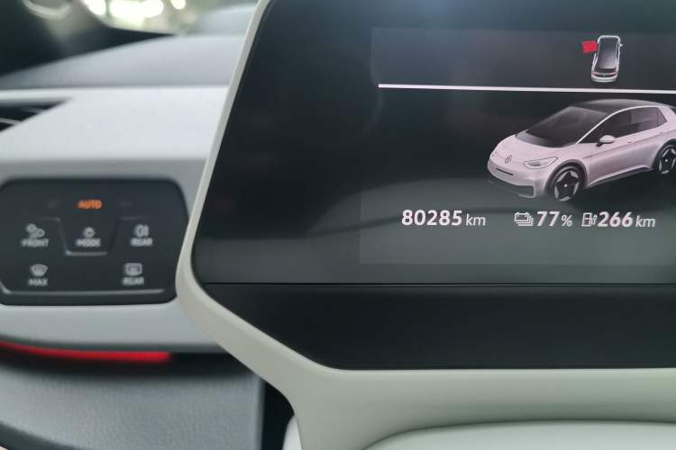 Used Volkswagen ID.3 2021 1st Edition ID. First Impression Edition Odometer Close Up