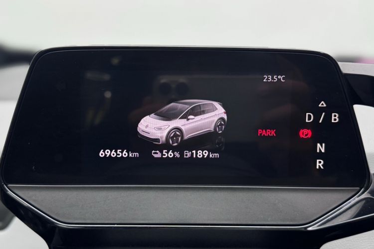 Used Volkswagen ID.3 2021 Pure Edition Odometer Close Up