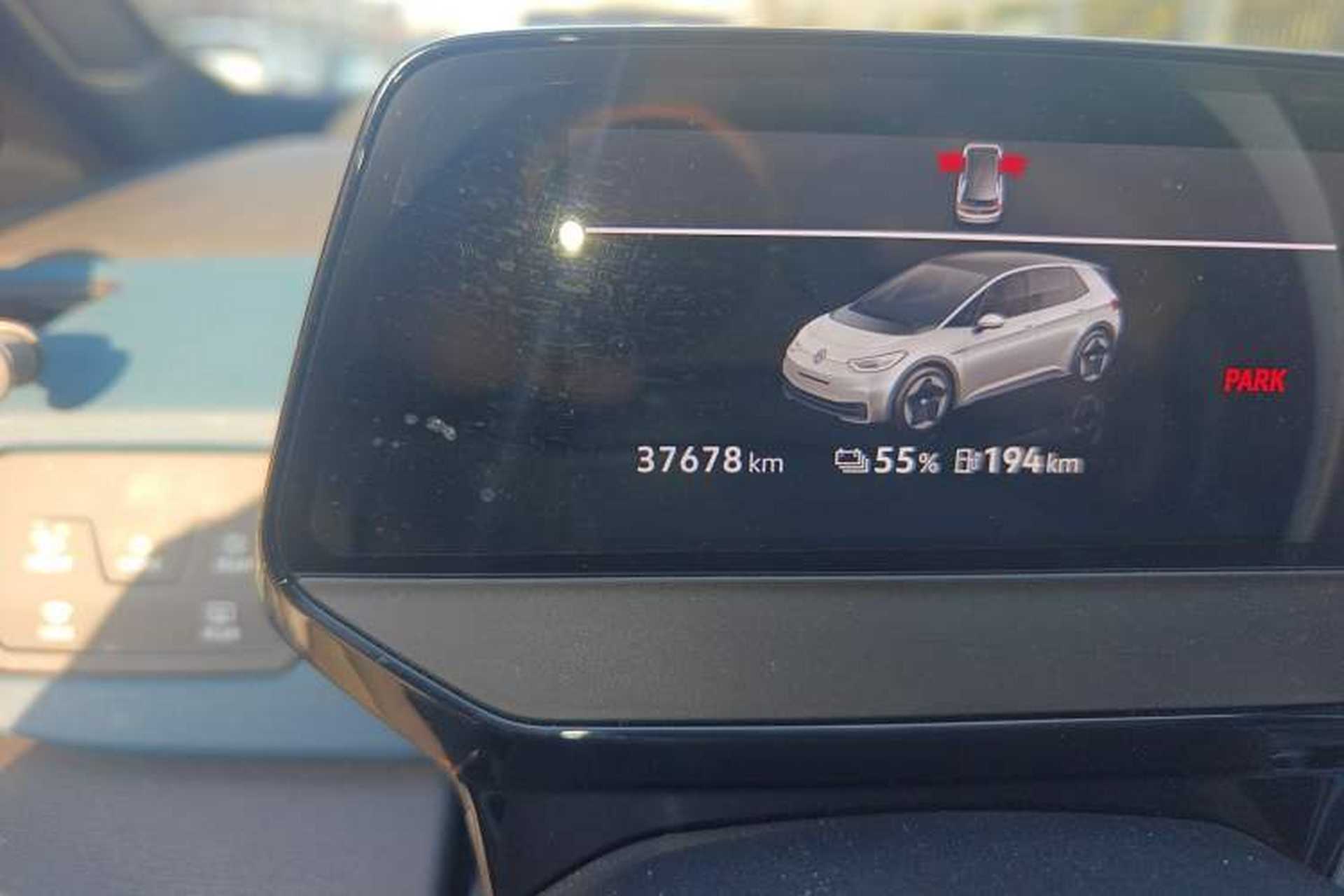 Used Volkswagen ID.3 2021 Pro Smart Edition Odometer Close Up