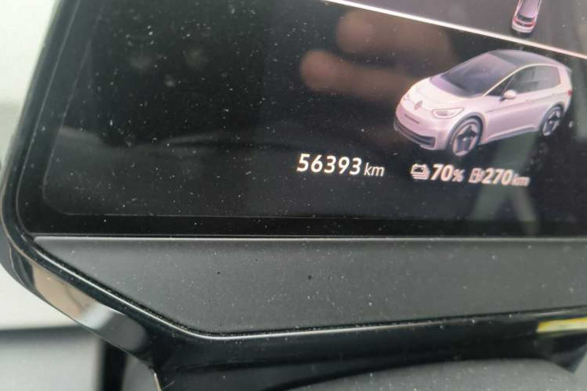 Used Volkswagen ID.3 2021 Pro Smart Edition Odometer Close Up