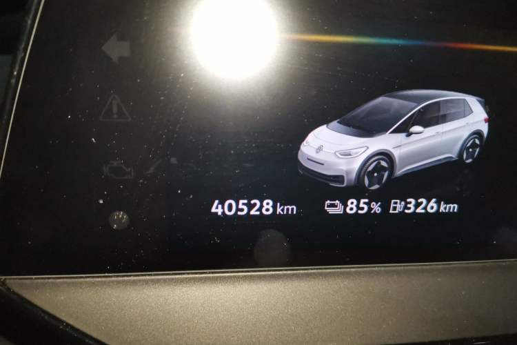 Used Volkswagen ID.3 2022 Active Pure Intelligent Enjoyment Edition Odometer Close Up