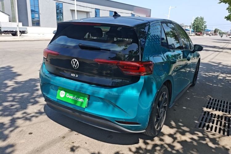 Used Volkswagen ID.3 2022 Active Pure Intelligent Enjoyment Edition Rear Right 45 Deg