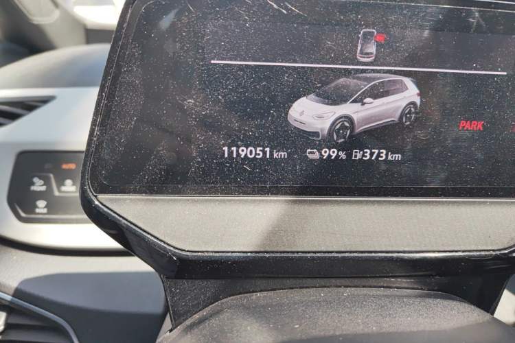 Used Volkswagen ID.3 2022 Pro Smart Edition Odometer Close Up