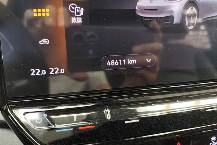 Used Volkswagen ID.3 2022 Active Pure Intelligent Enjoyment Edition Odometer Close Up