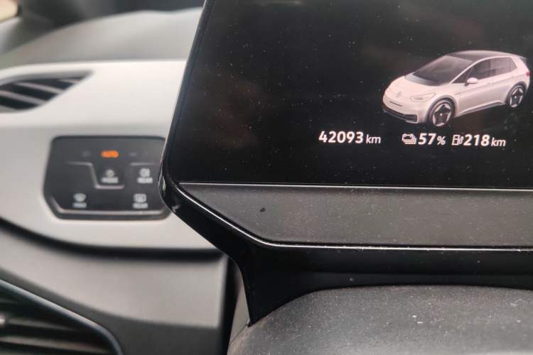 Used Volkswagen ID.3 2022 Active Pure Intelligent Enjoyment Edition Odometer Close Up