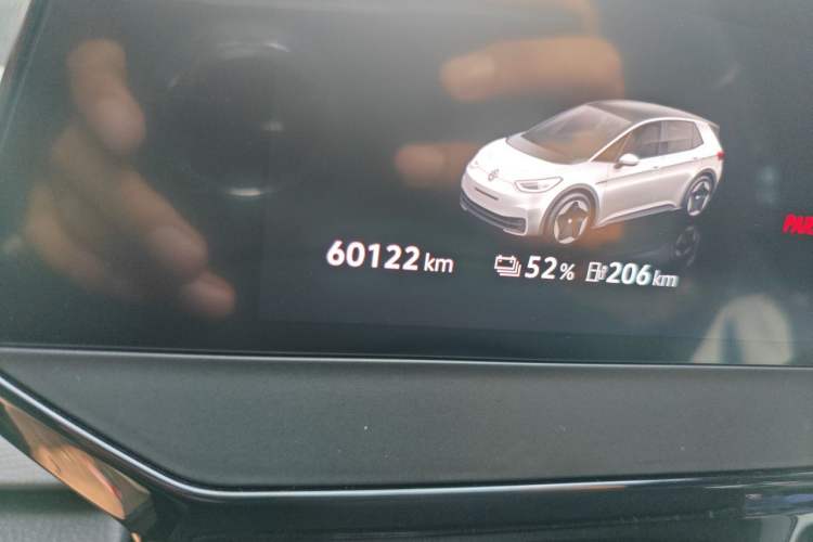 Used Volkswagen ID.3 2022 Active Pure Intelligent Enjoyment Edition Odometer Close Up